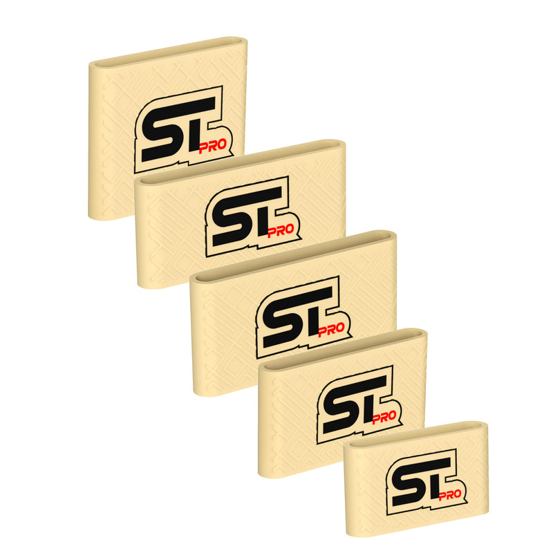 Supreme Trimmer SGR60 Professional Barber Grippers | 5 Piece Non Slip Clipper Grips, Barber Sleeve for Hair Clipper | Sand SGR60 SAND