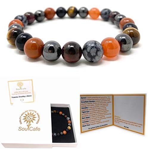 Grounding crystal deals bracelet