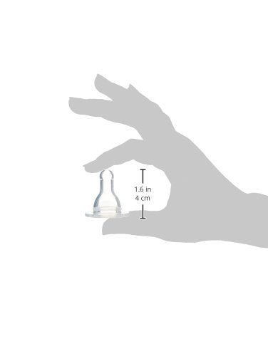 [Australia] - Lifefactory BPA-Free Stage 3 (6+ Months) Silicone Nipples 2-Pack 