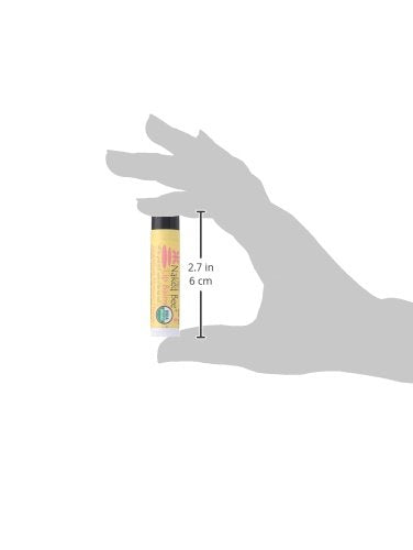 The Naked Bee Lip Balm Grapefruit Blossom Honey (.15oz) Moisturizing Lip Balm for Women with Vitamin E & Beeswax to Soothe, Hydrate & Nourish Chapped, Dry Lips - For Soft, Smooth & Healthy Lips 1 Pack (0.15 Ounce)