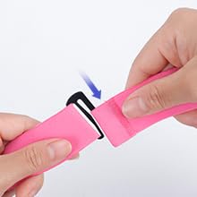 [Australia] - Heart Rate Monitor Chest Strap Fits for Myzone Replacement Strap Myzone MZ-Switch Belt Medium Pink 1 