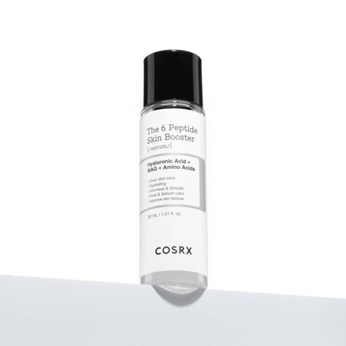 COSRX Invisible Shield Set - Vitamin E Vitalizing Face Sunscreen SPF 50, 1.69 fl.oz + Miniature 6 Peptide Skin Booster Serum Set