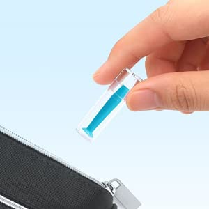 [Australia] - 12 Pieces Hard Contact Lens Remover Tool for RGP and Scleral Lenses - Plunger Suction Cup Blue 