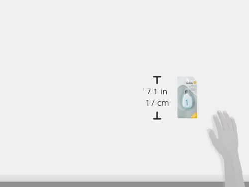 [Australia] - Safety 1st Steady Grip Infant Nail Clipper (Colors May Vary) 1 Count (Pack of 1) 