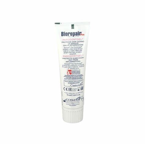 [Australia] - Biorepair Parodontgel® Daily Toothpaste - 2.54 Fluid Ounces (75ml) Tubes (Pack of 2) [ Italian Import ] 