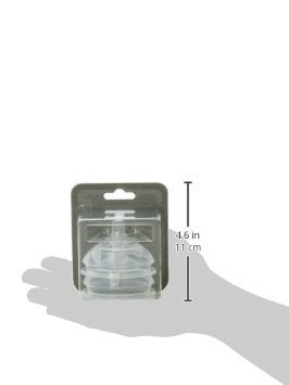 COMOTOMO, 2 Pack Silicone Replacement Nipple, Clear, 3-6 Months, New