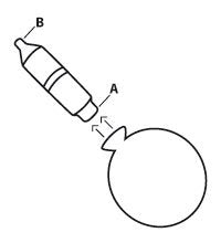[Australia] - Angel-Vac® nose balloon children [from 3 years] - nasal balloon for pressure equalization in the middle ear - ideal for flying, diving or tympanic effusion [reusable, incl. 5 replacement balloons] 