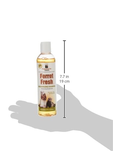 PPP Ferret Fresh Deodorizing Shampoo for Ferrets - Powerful Deep Cleaning Solution for Clean & Soft Fur - Piña Colada Scent - 8 fl oz - PawsPlanet Australia