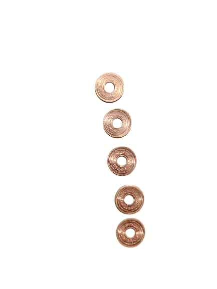 [Australia] - Tambe ka sikka/Copper Coins/Tambe ke Sikke 5 pcs for Pooja, Rituals and Diwali Pooja Pack of 5 