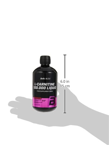 [Australia] - BioTechUSA L-Carnitine 100,000 | 2,000mg L-Carnitine | Sugar, lactose, gluten free, 500ml, cherry 
