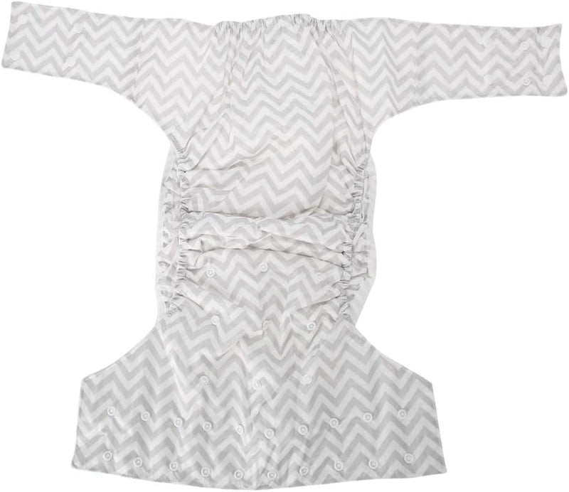[Australia] - Adult cloth diapers, washable adult nappy with hook and loop for adult special elderly incontinence incontinence care protective underwear(Z13) Z13 