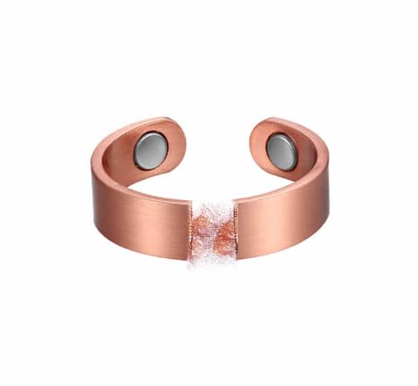 [Australia] - Elegant Women or Men's Ring Band in Solid Copper | Magnetic Therapy Ring by Earth Therapy by Earth Therapy 