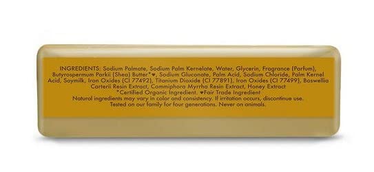 Shea Moisture Raw Butter Bar Soap, 8 Ounce, Pack of 2 Coconut & Frankincense & Myrrh 8 Ounce (Pack of 2)