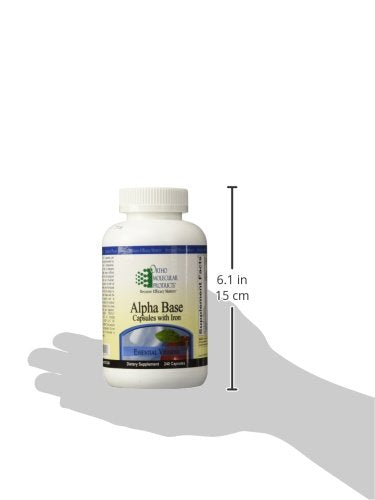 Ortho Molecular Products Alpha Base Capsules with Iron, 240 Count