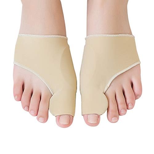 [Australia] - Bunion corrector, bunion splint, 1 pair, support, with integrated silicone gel padding, for pain relief from hallux valgus 