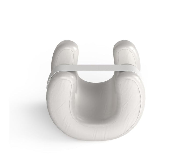 [Australia] - Beauty Sleep Anti-Wrinkle Face Pillow, U-Shaped Memory Cushion (White) White 