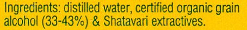 [Australia] - Herb Pharm Certified Organic Shatavari Liquid Extract for Female Reproductive System Support - 1 Ounce 1 Fl Oz (Pack of 1) 