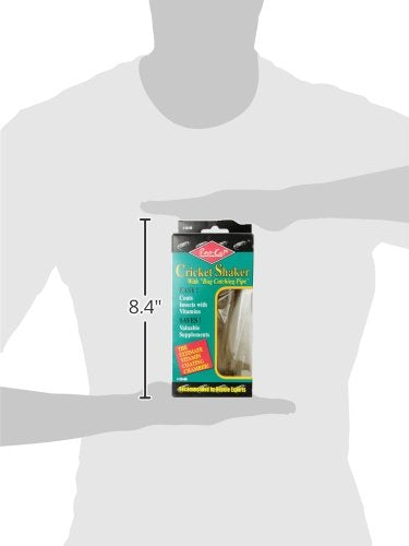 Rep-Cal SRP00500 Cricket Shaker with Bug Catching Pipe Reptile Vitamins and Supplements - PawsPlanet Australia