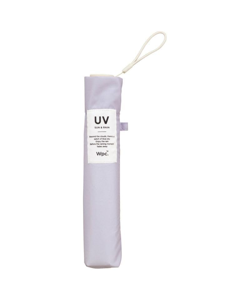 Wpc. Air-Light Solid Mini Folding Umbrella al03-001-002 Lavender