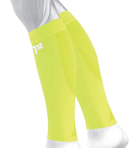 [Australia] - OS1st Calf Compression Sleeves for Men & Women relieves shin splints, leg fatigue and reduces recovery time Small Grey 