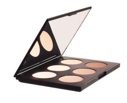 [Australia] - YANY Beauty Contour & Highlight Palette, Sculpt, Define, Palette Powder Contour Kit with Mirror - 6 Highly Pigmented Matte Colors For Contouring And Highlighting 