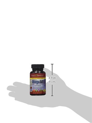 [Australia] - Purity Products Krill Omega 50 (Krill + Fish Oil Blend 1000mg + Astaxanthin 500mcg + Phospholipids 200mg + Vitamin D 500 IU) - 60 Mini Softgels 
