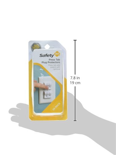 [Australia] - Safety 1st Press Tab Plug Protectors 36 Count 36 Count (Pack of 1) 