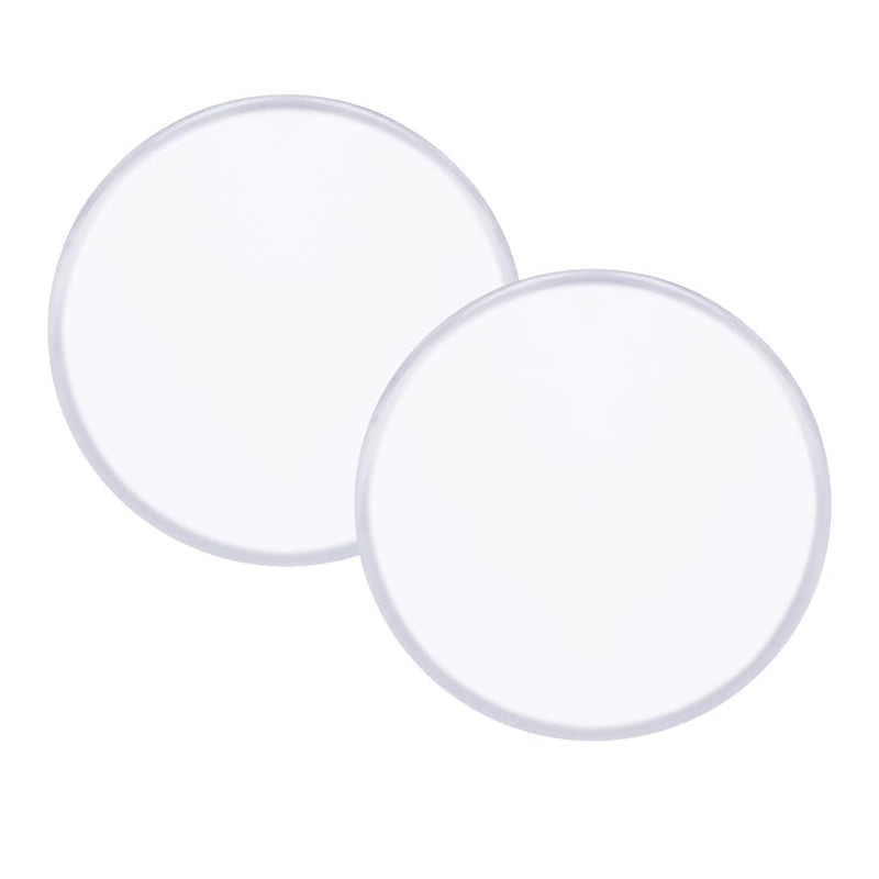 [Australia] - RAMGLYO Pack of 2 Ankle Gel Pads for Boots, Relieve Pressure and Improve Blood Circulation, for Ice Skating, Hockey (Round) Round 