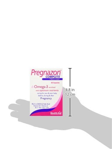HealthAid Pregnazon Complete - 60 Capsules 60 count (Pack of 1)