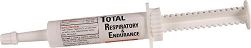 Total Respiratory & Endurance Syringe for Horses, Equine Vitamin & Supplements, Veterinary Supplies, with Clairisol, Methyl Parabens, Peppermint Oil & Sodium Benzoate 1/2 oz, 1-Pack 1 Pack, 1/2 oz Syringe - PawsPlanet Australia