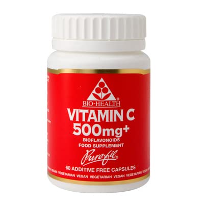 Bio Health 500 mg Bioflavonoid Vitamin C 60 Capsules