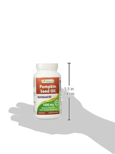 [Australia] - Best Naturals Pumpkin Seed Oil Bladder Control 1000 mg 180 Softgels 