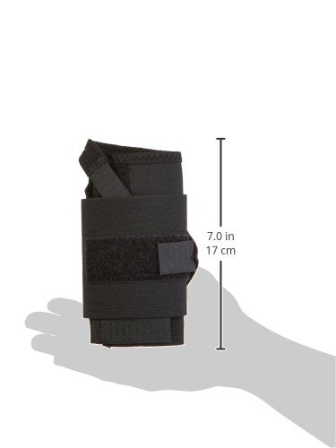 [Australia] - Rolyan Elastic Wrist Support with Tension Strap, Fits Right Hand, Minimal support and restriction of wrist, Secure Splint for Recovery from Wrist Surgery & Injury, Size Medium 
