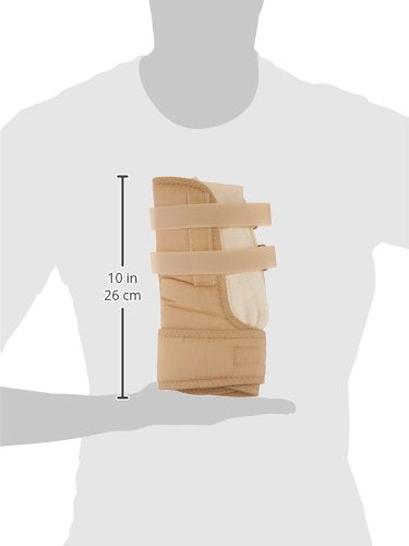 Rolyan D-Ring Wrist Brace with MCP Support, Right, Extra-Large, Immobilization Recovery Aid for Wrist Joints and Muscles, Restricts Movement in The Wrist and Promotes Range of Motion in Fingers X-Large