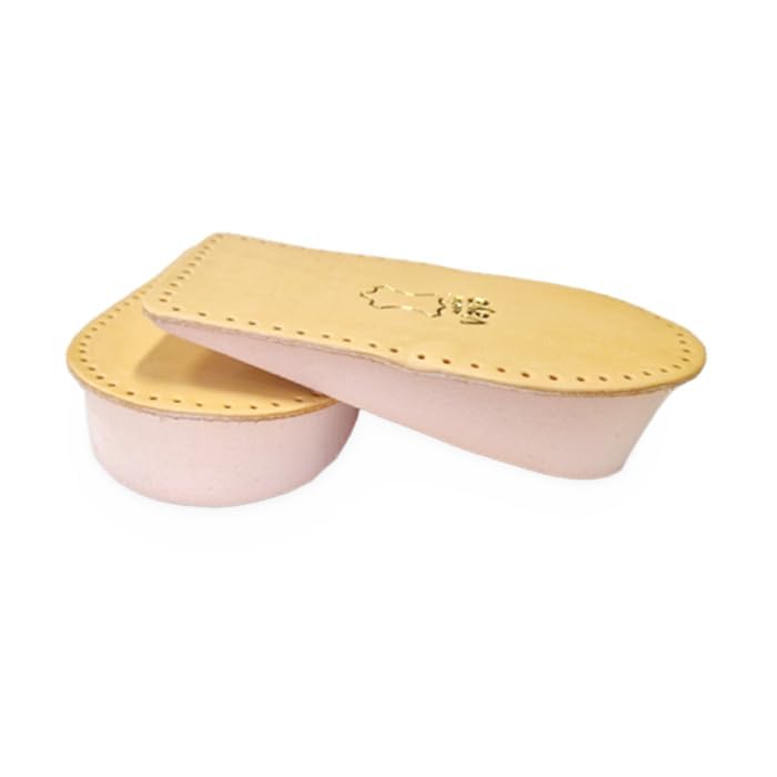 [Australia] - Vaya Medical Nivello Orthopedic Heel Raiser 10 mm Insoles Heel Raiser for Shoes Made of Sheepskin Heel Cushion Orthopedic Wedge Shoe Insoles Insoles 1 Pair Brown 41-43 