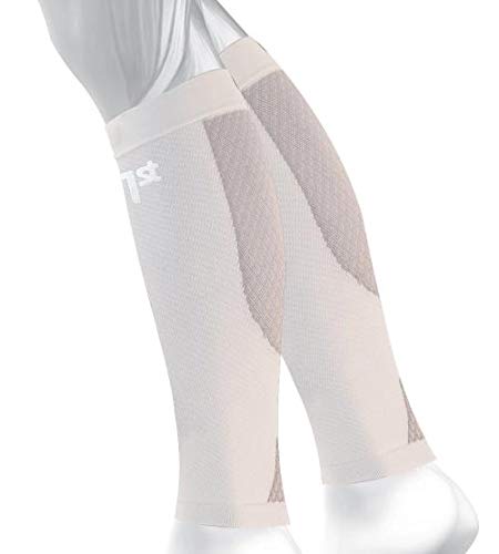 [Australia] - OS1st Calf Compression Sleeves for Men & Women relieves shin splints, leg fatigue and reduces recovery time Small Grey 