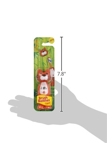[Australia] - Brush Buddies Toothy Toby Toothbrush, BPA Free, Battery Powered, Multicolor, Unisex-Kids 