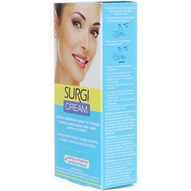 SURGI-CREAM Facial Hair Removal Cream 1 oz (Pack of 4)