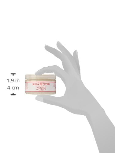 Nubian Heritage Shea Butter body balm, Coconut and Papaya, 4 Ounce 4 Ounce (Pack of 1)