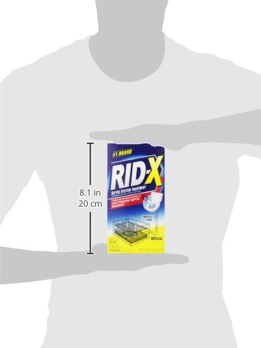 [Australia] - RID-X Septic Treatment, Septic Tank Treatment, 1 Month Supply Of Powder, 9.8 oz 9.8 Ounce (Pack of 1) 