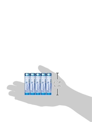 Boiron Homeopathic Medicine Kali Phosphoricum, 30C Pellets, 80-Count Tubes (Pack of 5)