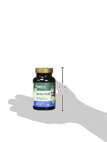 PetNC Natural Care Senior Multi Chewables for Dogs, 60 Count - PawsPlanet Australia