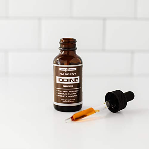 [Australia] - Nascent Iodine Supplement | Nascent Iodine Drops and Iodine Solution for Increased Energy & Optimal Health | Liquid Iodine Supplement and Immunity Booster 