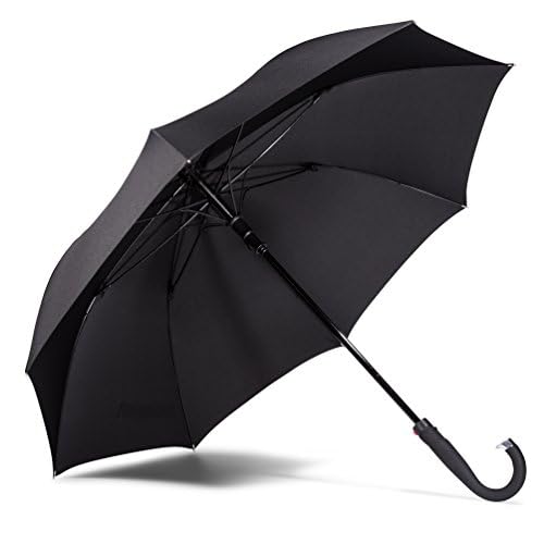 Kingston FX1 Windproof Golf Umbrella and Blue FX1 Windproof Travel Umbrella - Premium Construction Umbrellas for the Rain and Sun - Superior Water and UV Protection for Men and Women