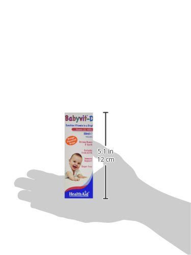 HealthAid 50ml Babyvit-D Drops