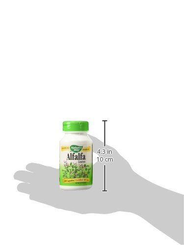 [Australia] - Nature's Way Alfalfa Leaves, 1,215 mg, 100 Vegetarian Capsules, Pack of 2 