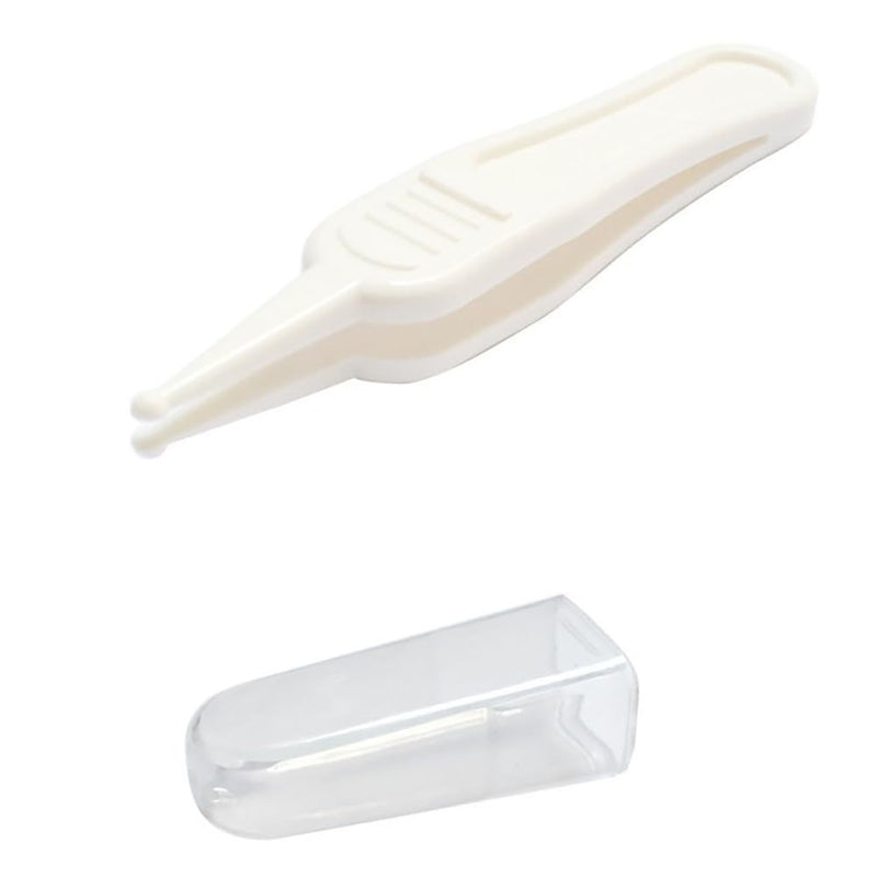 [Australia] - GSHLLO 10 Pcs Plastic Infant Nose Cleaning Tweezers Baby Ear Nose Navel Cleaner Clip Newborn Booger Remover Picker Plier for Baby Care 