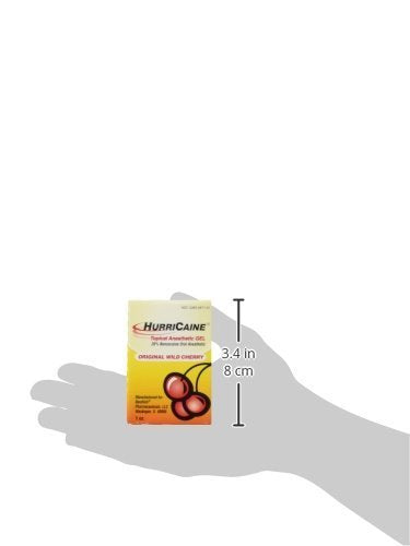 [Australia] - Beutlich LP Pharmaceuticals Hurricaine Topical Anesthetic Gel, Wild Cherry, 1 Ounce- Pack of 2 