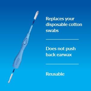 [Australia] - Clinere¬Æ Reusable Ear Cleaner Kit - Earwax Remover Tool for Gentle Ear Canal Cleaning & Itch Relief - Safe Home Ear Wax Removal - Reusable & Effective Ear Care Solution 
