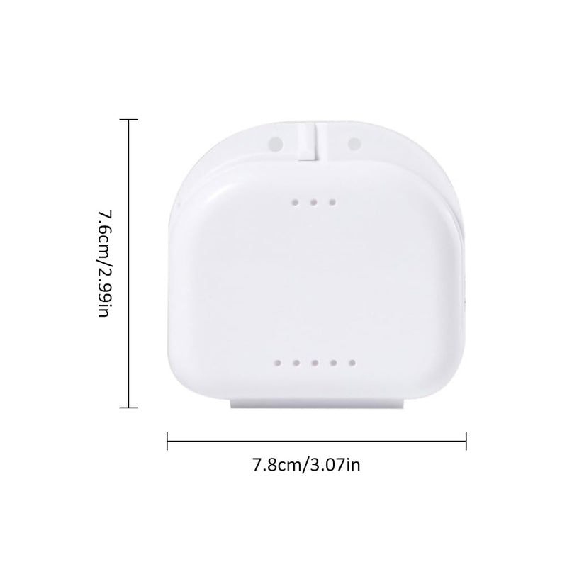 [Australia] - Denture box, denture box, 2 pieces braces box, braces box, braces box, denture box, denture box, denture container, denture box, denture box travel, dental retainer box 